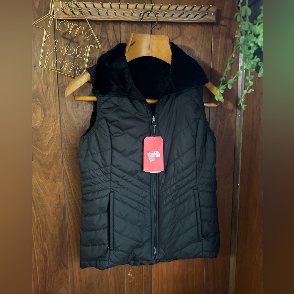 The north face vest reversible